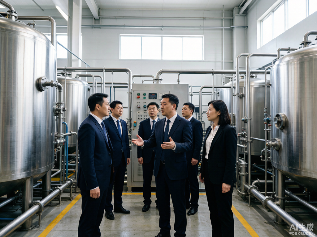 泰国客户代表团莅临银江参观现代化生产线