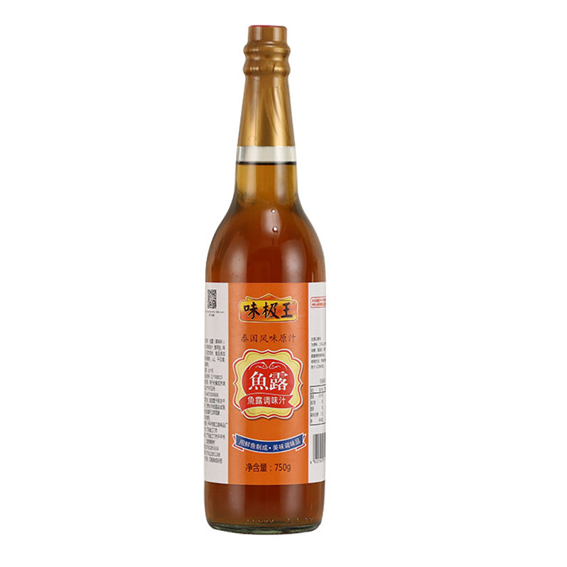 银江调味酱鱼露750ML 腌制泡菜海鲜调味汁商超厂家批发12*750鱼露