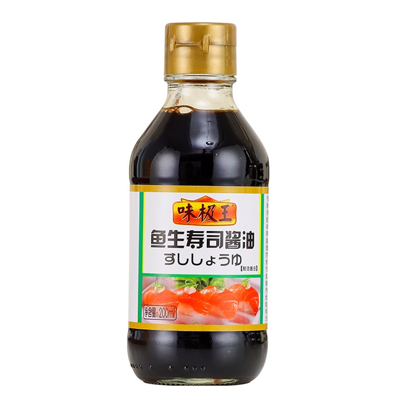 日式鱼生寿司酱油12*200ml鱼片蘸料海鲜火锅刺身酱油调味