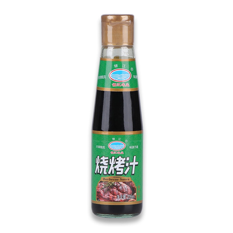 银江230ML*24烧烤汁牛排蘸酱卤味叉烧腌制酱料烧烤调料烤